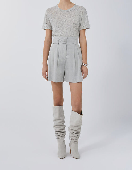 SUDA HIGH-WAISTED SHORTS